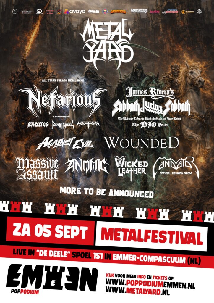 Metalyard 2026: 𝗡𝗲𝗳𝗮𝗿𝗶𝗼𝘂𝘀 | 𝗝𝗮𝗺𝗲𝘀 𝗥𝗶𝘃𝗲𝗿𝗮’𝘀 𝗦𝗮𝗯𝗯𝗮𝘁𝗵 𝗝𝘂𝗱𝗮𝘀 𝗦𝗮𝗯𝗯𝗮𝘁𝗵 | 𝗪𝗼𝘂𝗻𝗱𝗲𝗱 | 𝗔𝗴𝗮𝗶𝗻𝘀𝘁 𝗘𝘃𝗶𝗹 | 𝗠𝗮𝗻𝗱𝗮𝘁𝗼𝗿 | 𝗠𝗮𝘀𝘀𝗶𝘃𝗲 𝗔𝘀𝘀𝗮𝘂𝗹𝘁 | 𝗪𝗶𝗰𝗸𝗲𝗱 𝗟𝗲𝗮𝘁𝗵𝗲𝗿 | 𝗔𝗻𝗼𝗺𝗶𝗰